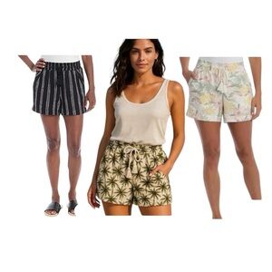 Briggs Linen Blend Shorts Bundle 1-S, 2-M